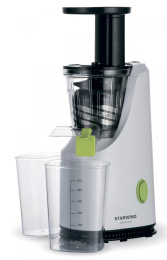 Соковыжималка STARWIND SJ3112,  шнековая,  белый