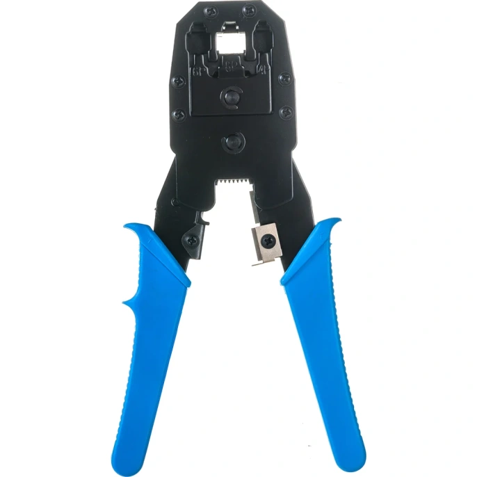 Инструмент IEK ITK для обжима RJ45/RJ12/RJ11 ручка PVC TM1-G10V