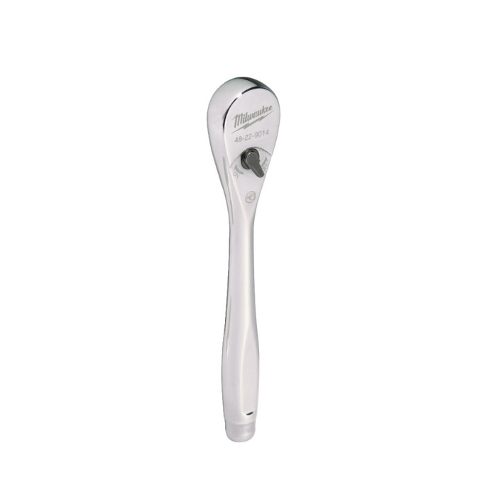 Вороток Milwaukee 1/4" 152мм 48229014 с трещоткой, покрытие: хромированное, крепление насадок: съемная, реверс