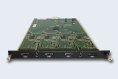 TNTV/TNT MMS-4I-HDMI Карта интерфейсная, HDMI+AUDIO, 4 внешних входных порта: HDMI+MINIJACK, интегрированный конвертер видеоразрешений/scaler;для коммутаторов серии MMS-xxxxIPB
