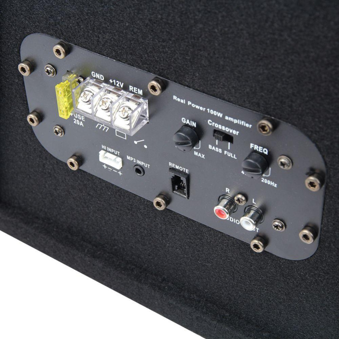 Сабвуфер автомобильный ACV CRAFT B12A 300Вт активный 30см/12"