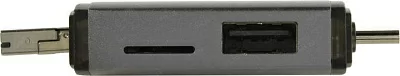 Картридер Orico 2CR61-GY USB2.0 SD/microSD Card Reader/Writer