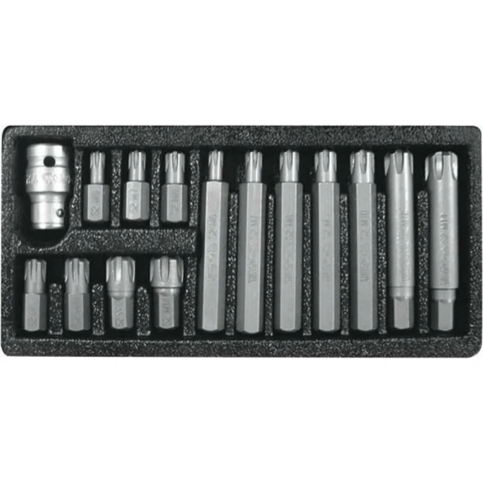 Набор бит RIBE (15 шт; 1/2; М6-М14) YATO YT-0419