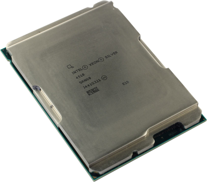 Серверный процессор EMR 4510 2P 12C 2.4G 30MB 150W SGX64 1xDSA 7yr PK8071305554300 clean pulled