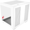 Корпус mATX BLOODY CC-121, Mini-Tower, без БП,  белый [cc-121-wh]