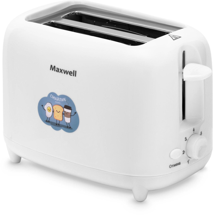 Тостер Maxwell MW-1505 W,  белый