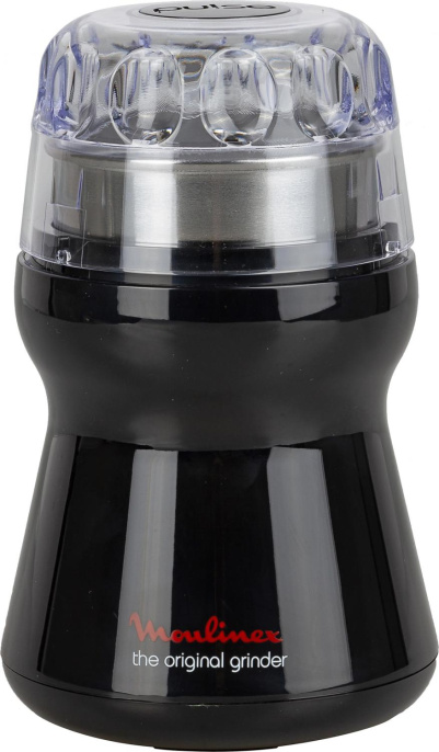 Кофемолка Moulinex AR110830 180Вт сист.помол.:ротац.нож вместим.:50гр черный