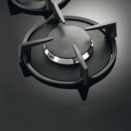 Встраиваемые газовые панели ELECTROLUX/ Газовая варочная поверхность, газ на стекле, 4 индивидуальных чугунных держателя, газконтроль варочной поверхности, интегрированный автоподжиг варочной поверхности, боковое управление