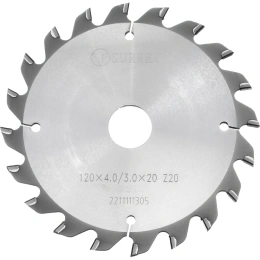 Диск пильный пазовый DIA 120x20x4/3 мм, z20 WZ KDT Surrey TL26006