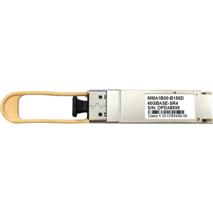 Оптический модуль/ Mellanox® transceiver, 40GbE, QSFP+, MPO, 850nm, SR4, up to 150m, DDMI MMA1B00-B150D