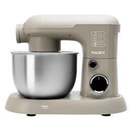 Кухонный комбайн RAGEX R105-110 5 в 1, 4 литра, 10 скоростей, 1500 Вт, бежевый