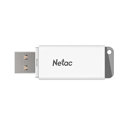 Флеш Диск Netac 16Gb U185 NT03U185N-016G-30WH USB3.0 белый