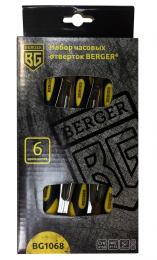 Набор отверток Berger BG1068 в компл.:6 предметов