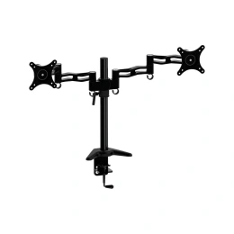 Кронштейн для мониторов Cactus CS-VM-D08-BK черный 13"-27" макс.8кг настольный поворот и наклон