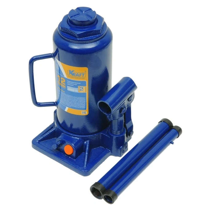 Бутылочный домкрат KRAFT 12 т, min 230mm-max 470mm KT 800019