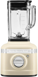 Блендер стационарный KitchenAid Блендер Artisan со стеклянным стаканом 1.4 л, кремовый (5KSB4026EAC)