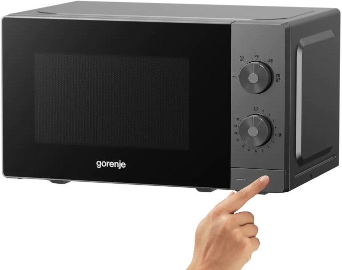 Микроволновая Печь Gorenje MO20E1T4 20л. 700Вт серый (744383)