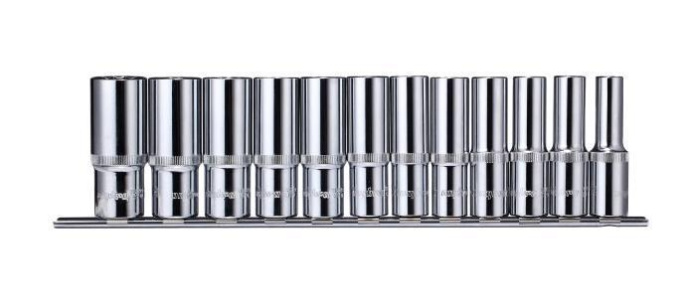 Набор торцевых головок Ombra 912212 в компл.:12 предметов [55466]