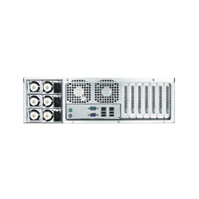 Корпус Chenbro RM31616H15*14285 3U,16 HDD BAYS,12G MINI SAS HD PCB,USB3.0,W/RAIL+TRAY,SINGLE CHENBRO,SR/SK,REV.F00