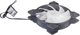 Вентилятор для корпуса Оклик OG-CF120RGB1-BK RGB 120х120x25 черный 3-pin 4-pin Molex 23дБ Ret