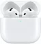 Гарнитура вкладыши Apple AirPods 4 A3050/A3053/A3058 белый беспроводные bluetooth в ушной раковине (MXP63HN/A)