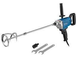 Миксер строительный BULL BM 1408 800 Вт, 1 скор., M14/M12, рег. об. + насадка 0319101