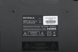 40" Телевизор Supra STV-LC40ST00100F FULL HD, СМАРТ ТВ, Android, черный