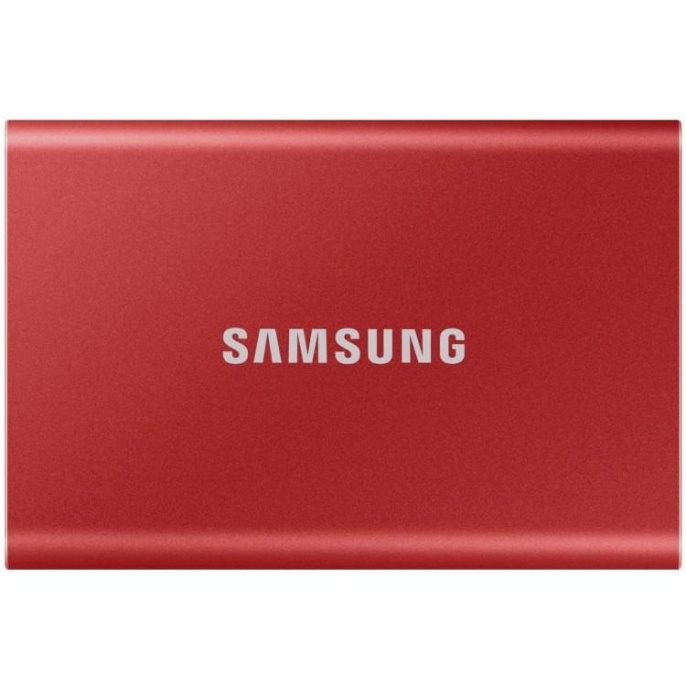 Внешний SSD диск 2.5" Samsung T7 External 500Gb RED USB 3.2 MU-PC500R/WW 1year