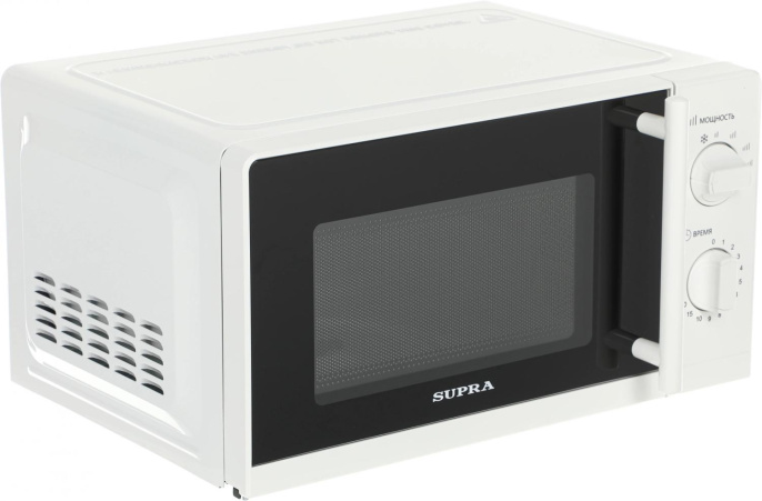 Микроволновая Печь Supra 20MW40 20л. 700Вт белый/черный