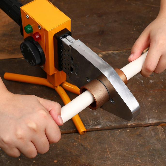 Сварочный аппарат для пластиковых труб DEKO PPWM2100W,  2.1кВт,  до 300°С [063-4247]