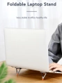 Складная мини-подставка CABLETIME (CT-LH01-ZG) для ноутбука — небольшой размер, большая устойчивость