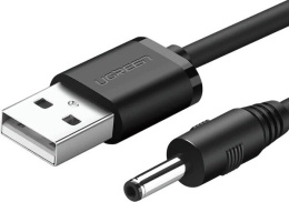 Кабель UGREEN US277-10376 USB 2.0-A to DC 3.5mm 1m. Black