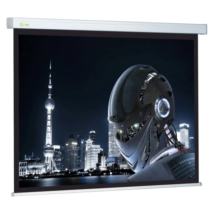Настенно-потолочный рулонный экран Cactus Wallscreen 1:1, 127x127 см, белый CS-PSW-127X127 359028