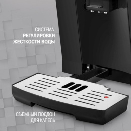 Кофемашина Rondell 1103-RE-01 1450Вт черный