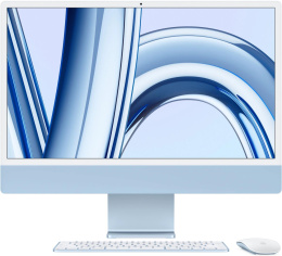 24" Моноблок Apple iMac A2874 4.5K, Apple M3 8 core, 8ГБ 256ГБ SSD,  macOS синий [mqrc3hn/a]