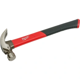 Молоток Milwaukee с рукояткой из стекловолокна, 16 унций, 450 г 4932478657