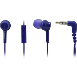 Наушники Panasonic RP-TCM115GC, 3.5 мм, внутриканальные, синий [rp-tcm115gca]