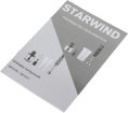 Блендер StarWind SBP2201,  погружной,  красный/черный