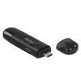 Картридер Netac WK14BKCN USB3.0 Type-C -- mSD/SD, Черный