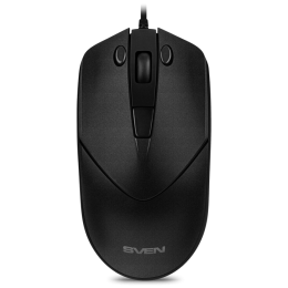 Мышь SVEN Optical Mouse RX-100 Black RTL USB 6btn+Roll SV-020286