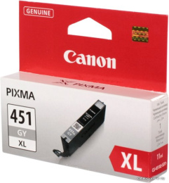 Картридж CANON CLI-451XL GY серый, увеличенной емкости 6476B001