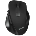 Беспроводная мышь Sven RX-525SW чёрная бесшумн. кл., 5+1кл. 600-1400DPI, Soft-touch, блист. SV-021849