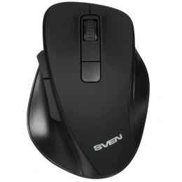 Беспроводная мышь Sven RX-525SW чёрная бесшумн. кл., 5+1кл. 600-1400DPI, Soft-touch, блист. SV-021849