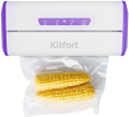 Вакуумный упаковщик Kitfort КТ-1514-1 175Вт белый/фиолетовый