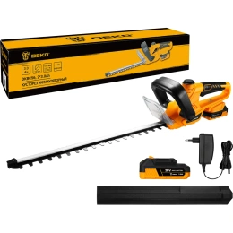 Кусторез аккумуляторный DEKO DKBC56, 560 мм, 2х3.0 Ач, 085-2042