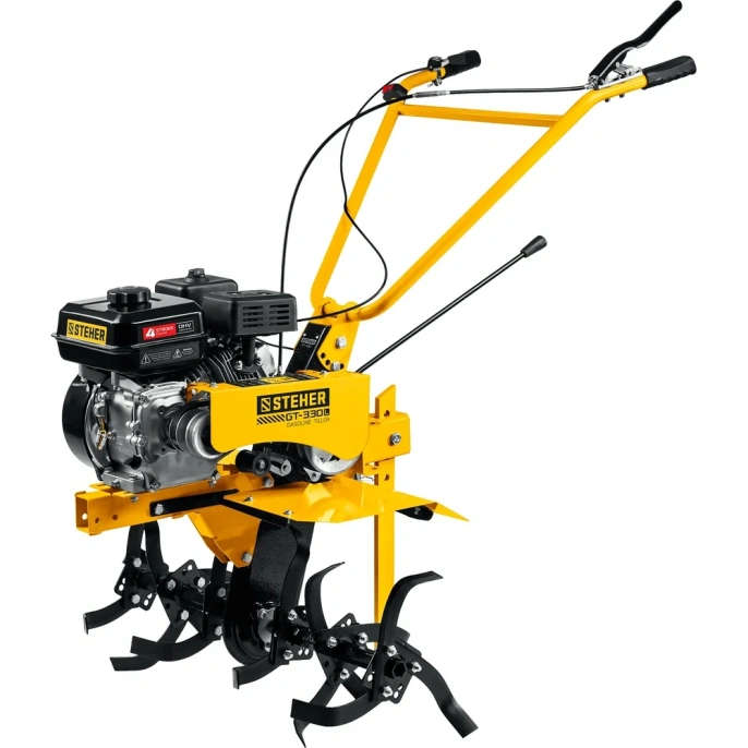 Бензиновый мотоблок STEHER 7 л.с., без колес GT-330 L