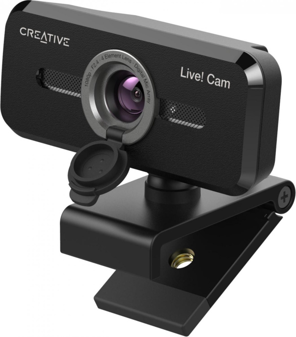 Web-камера Creative Live! Cam SYNC 1080P V2,  черный [73vf088000000]