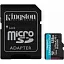 Флеш карта microSDXC 128GB Kingston SDCG3/128GB Canvas Go! Plus + adapter