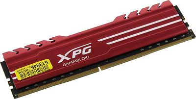 Модуль памяти A-DATA XPG Gammix D10 AX4U320016G16A-SR10 DDR4 DIMM 16Gb PC4-25600 CL16