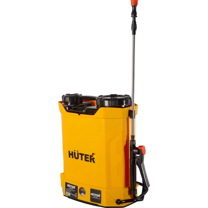 Опрыскиватель Huter SP-10Li, аккумуляторный, ранцевый, 10л, желтый/черный [70/13/43]